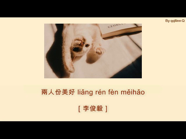 [PINYIN] 李俊毅 JUNI22  : 兩人份美好 Liang Ren Fen Mei Hao  OST. Put Your Head On My Shoulder class=