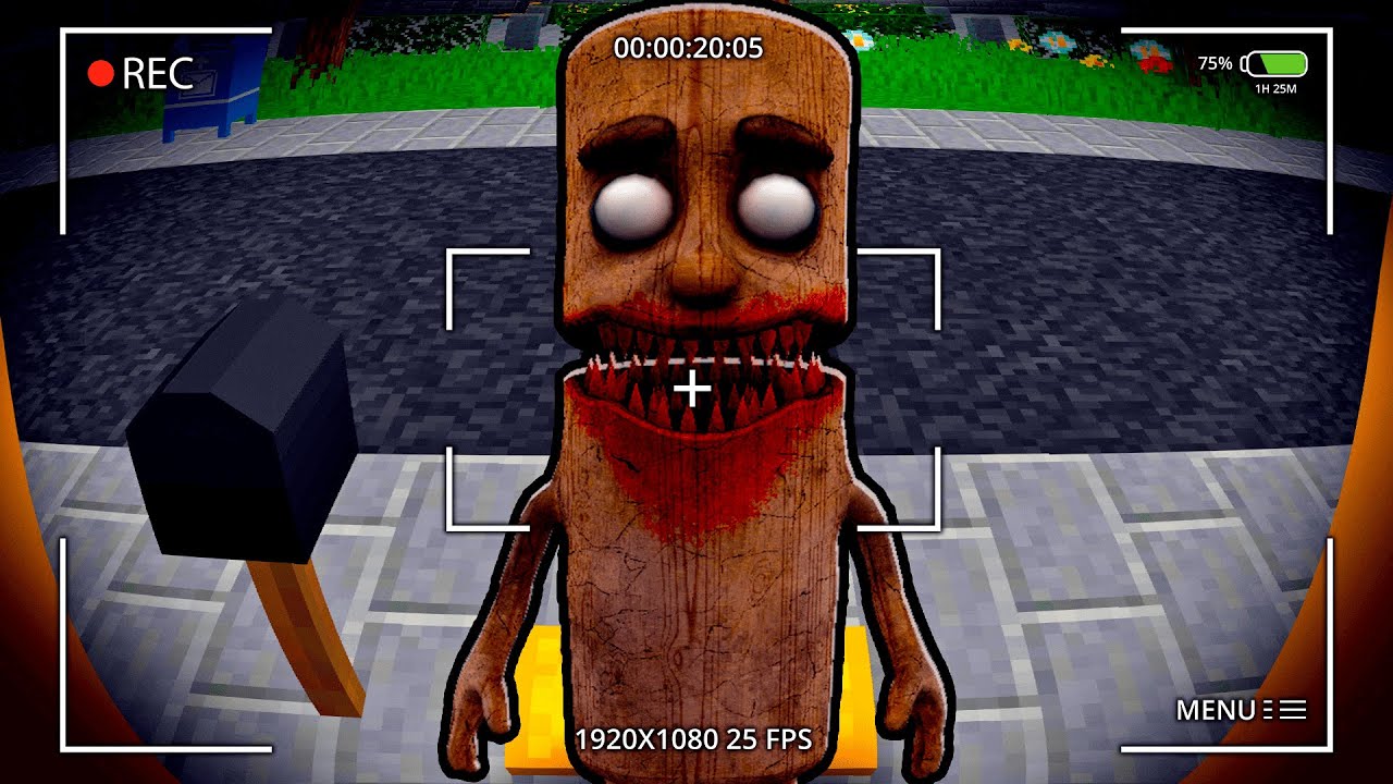 INSTALÉ UNA CÁMARA DE SEGURIDAD EN LA PUERTA DE MI CASA VS ITALIAN BRAINROT .EXE EN MINECRAFT 😱