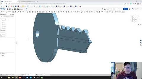 Keys, Section Views, and Sketch Edits - Day 17 of 100 OnShape Journey