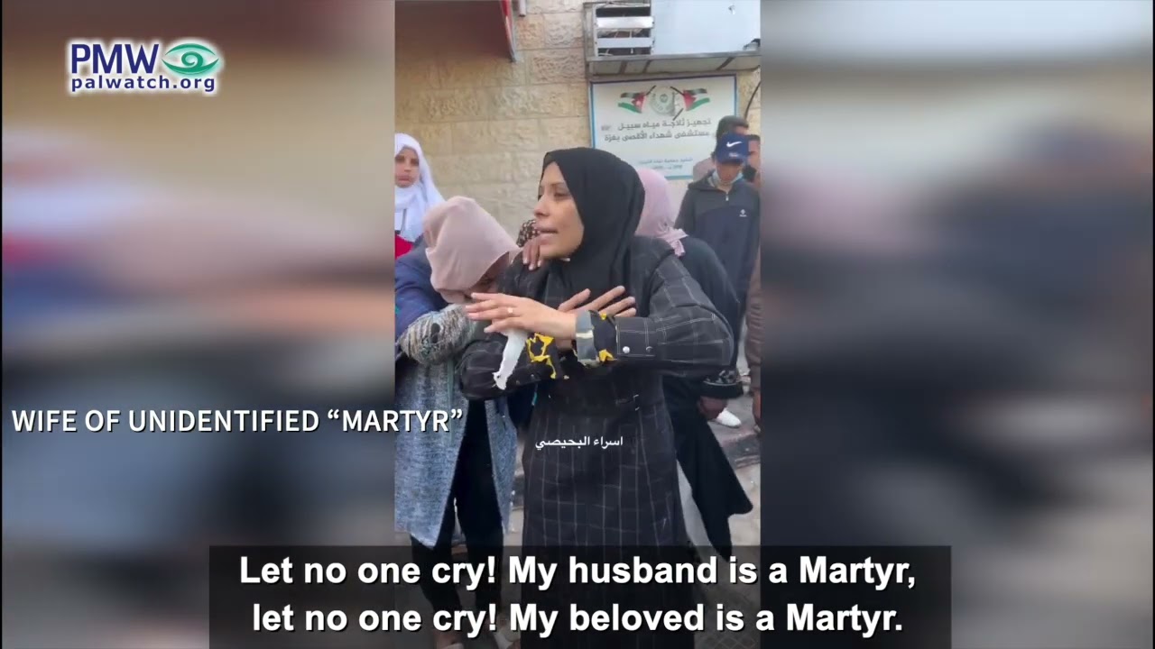 Wife of a “Martyr”: “Don’t cry, he’s a groom”