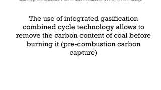 Integrated Gasification Combined Cycle