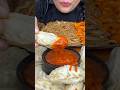 MOMO EATING SPICY CHUTNEY ASMR #mukbang