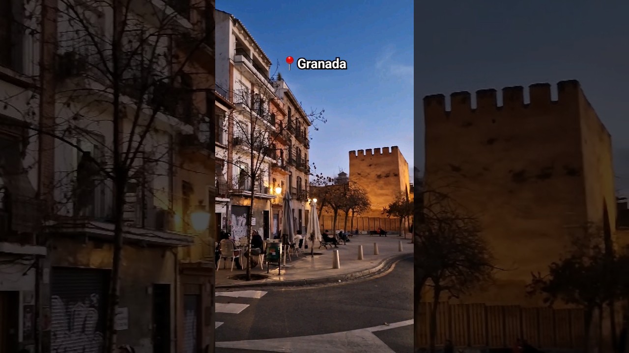 🌇 Evenings in the City of Granada, Spain 🌆 