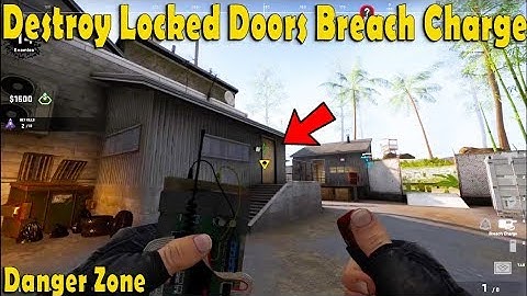 Destroy 5 locked doors with the Breach Charge in Danger Zone - WEEK 13 CSGO Operation Shattered Web