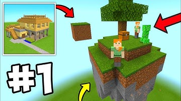 New Build Craft Master Block 3d Game How To Make A Skyblock Map Full Tutorial In 2025