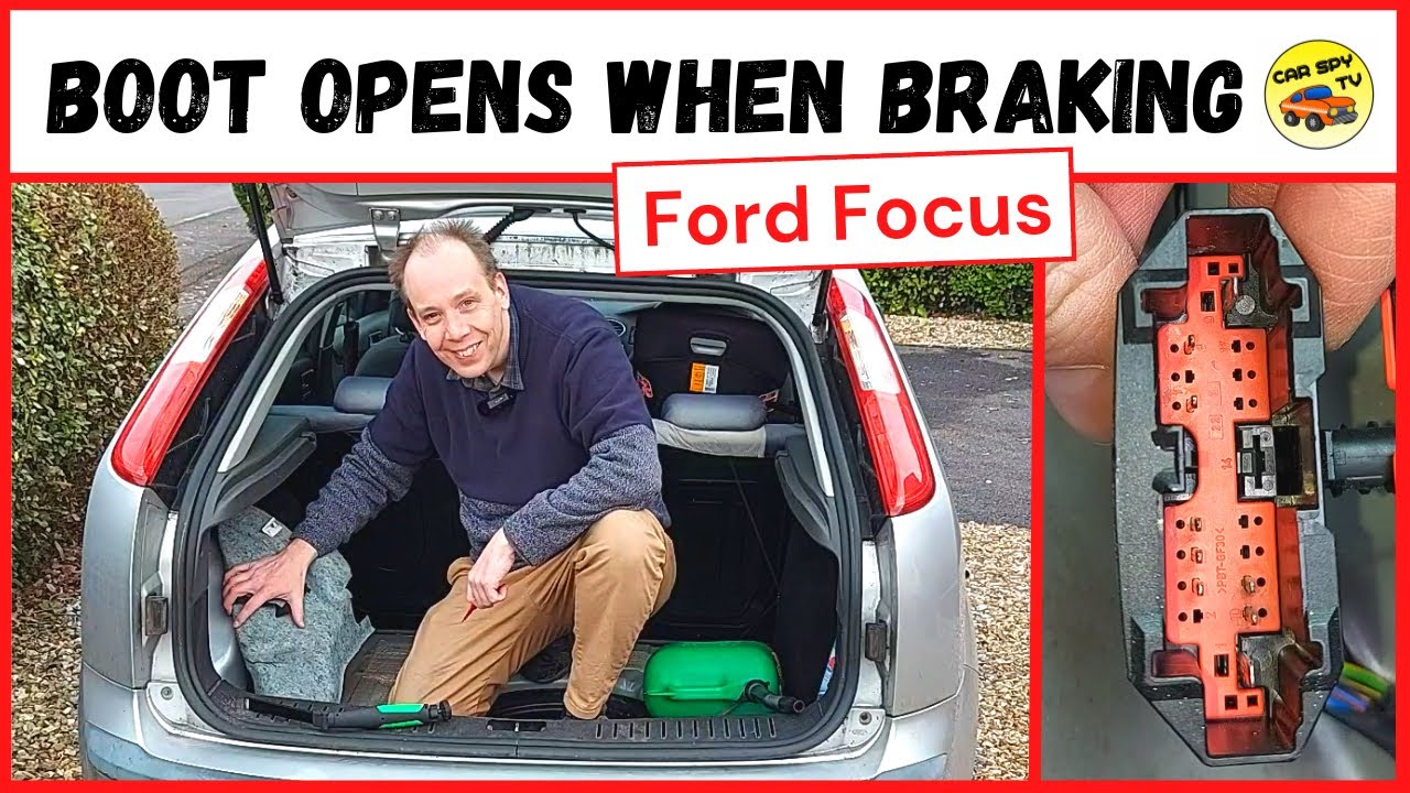 Ford Focus Mk2 Boot Opens When Brake Pedal Released Boot Opens While Ford Focus Mk2 Boot Opens When Brake Pedal Released Boot Opens While