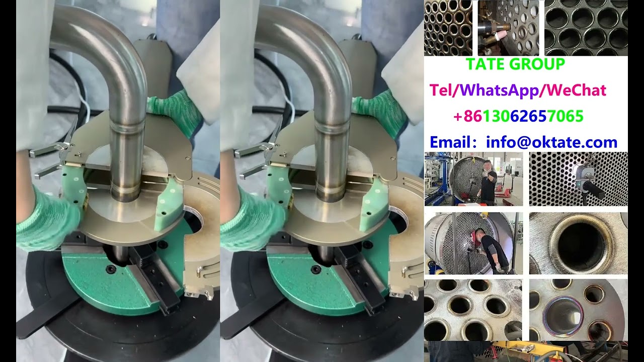 Orbital Welding Machine Tube To Tube Sheet For Pipeline Automatic Stainless Steel Tube Welding South