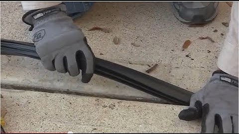 How to Install Trim a Slab