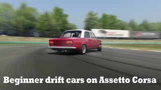 Assetto Corsa Best Beginner Drift Cars 