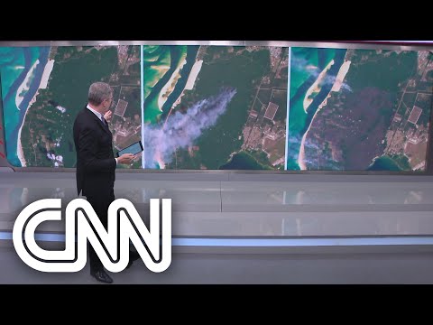 Imagens de satélite mostram estragos dos incêndios na Europa | CNN PRIME TIME