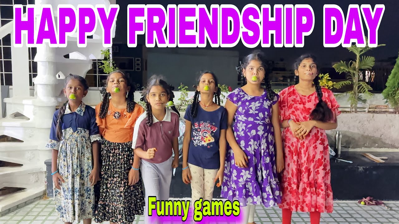 Happy FRIENDSHIP DAY || childrens games || rider mallesh new video || funny games || comedy videos