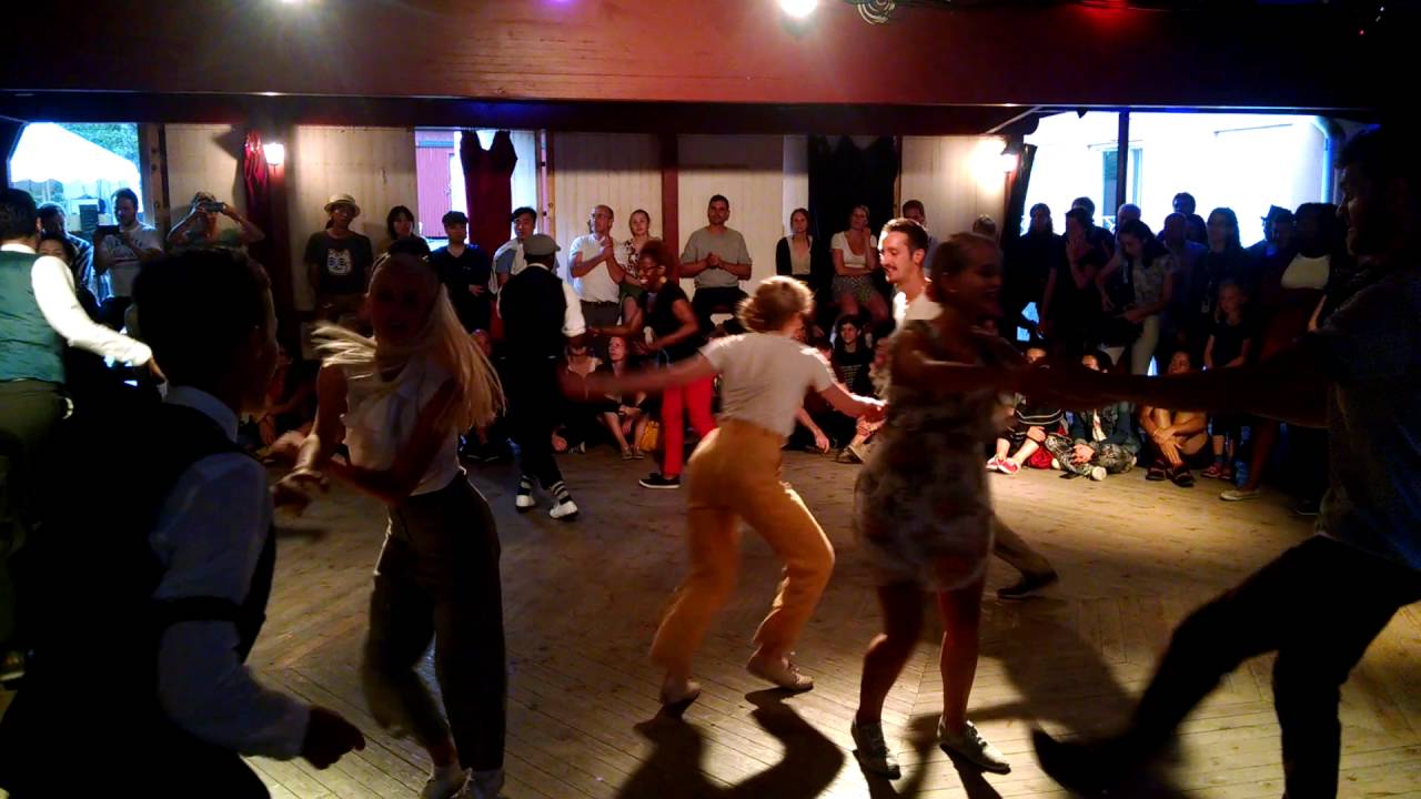 Lindy Hop Strictly - Heat 2 Warm Up (HDC 2016)