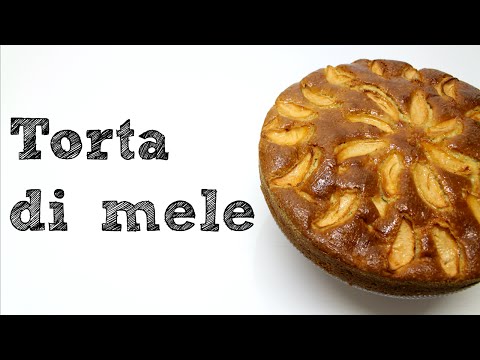 TORTA DI MELE ricetta facile e veloce by ItalianCakes