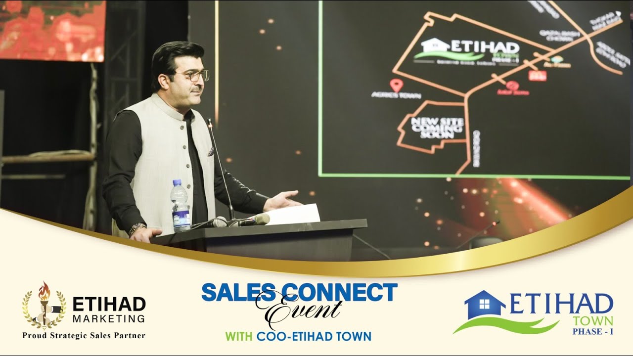 Etihad Connect Event with COO Etihad Town Mr. Sheikh ShujaUllah Khan - Etihad Town Phase 1