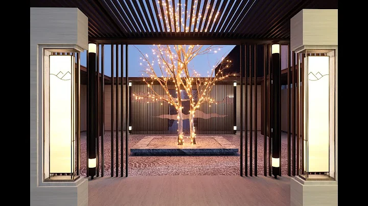 CGsorealCom Light Strip Tree Models D5 Render