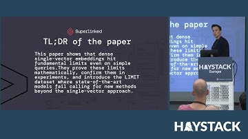 Haystack EU 2025: Filip Makraduli – From BM25 to Mixture-of-Encoders
