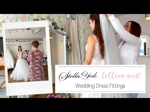 Wedding Dress Fittings (Stella York and Lillian West)