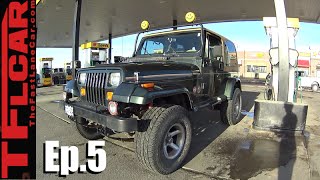 1995 Jeep Wrangler vs 100 mile MPG Loop - DiffLock  - YouTube