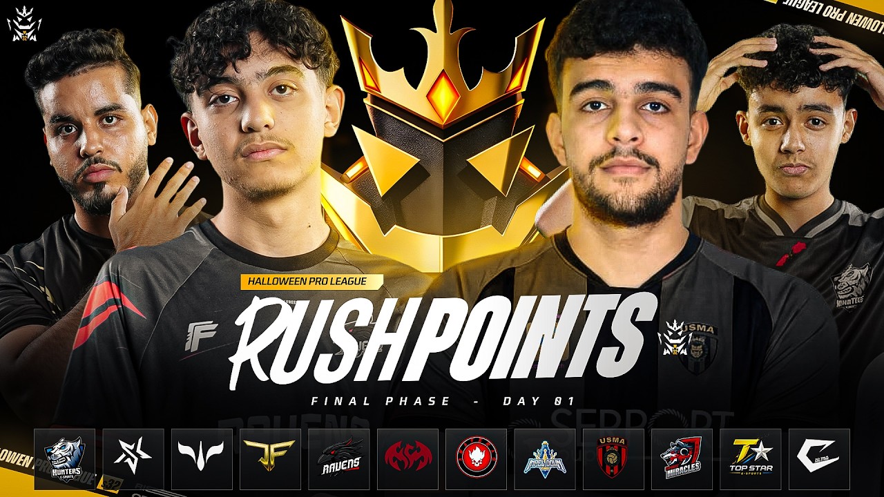 Halloween Pro League S32 | Final Stage | Rush Points 🔴 Live Stream