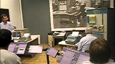 Steve Russell Demonstrates Space War