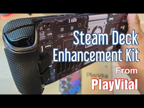 Steam Deck Enhancement Kit and Accessories from PlayVital Unboxing and Review