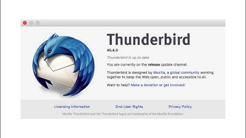 macOS Sierra GnuPG Thunderbird Enigmail