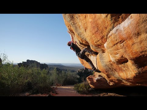 Beta Video for climb Pinotage sit-start v10, Rocklands