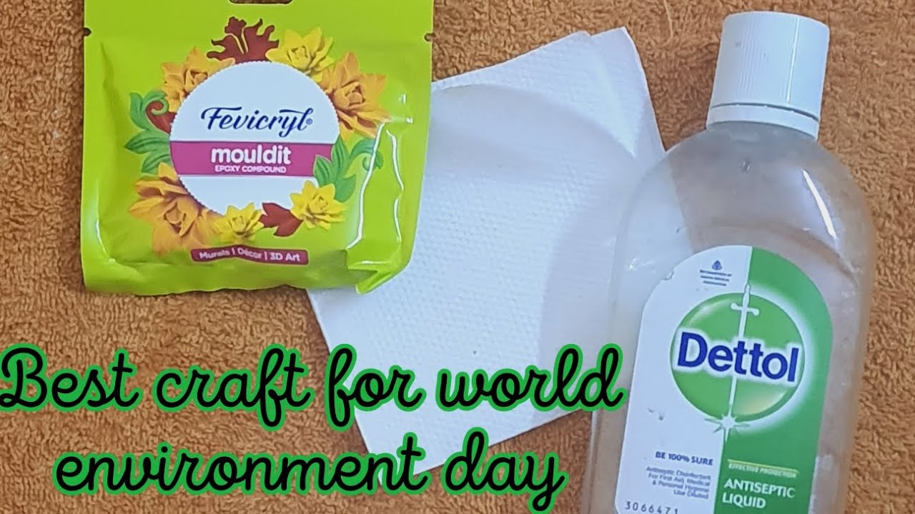 World environment day craft ideas/Environment day activities/June 5 environment day