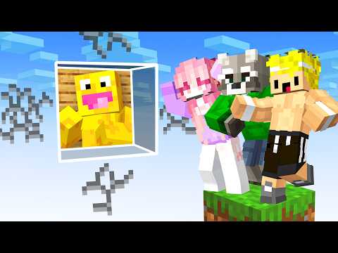 I TRAPPED my FRIENDS in a TERRIFYING BLOCK in MINECRAFT!