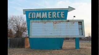 Old Commerce Drive In Theater Marquee