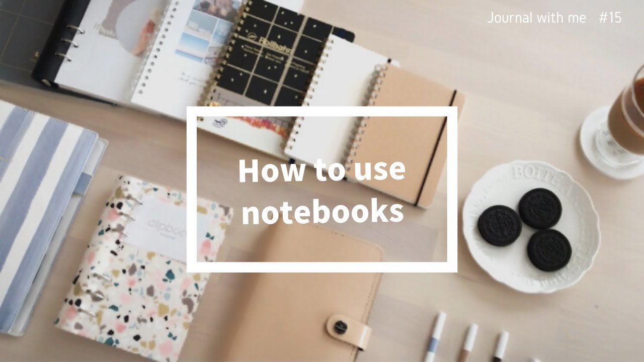 手帳・ノートの使い分け / バレットジャーナル / 手帳の書き方・使い方 / 手帳の中身【メインの手帳ver.】