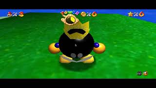SM64 Super Mario 64 Part 1 Big Bomb omb on summit