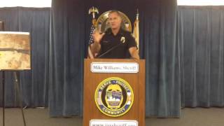 Undersheriff Pat Ivey Updates Police involved Shooting