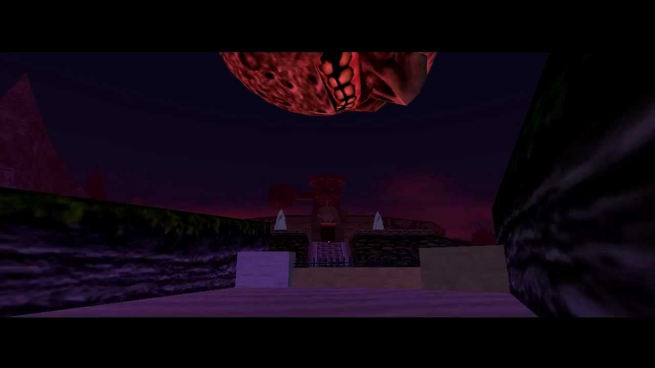 Legend of Zelda Majora's Mask Alternate Clock Tower opening scene
