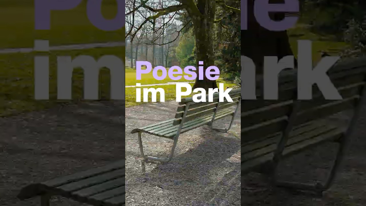 Poesie im Park