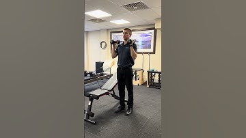 Hammer Curl into Overhead press