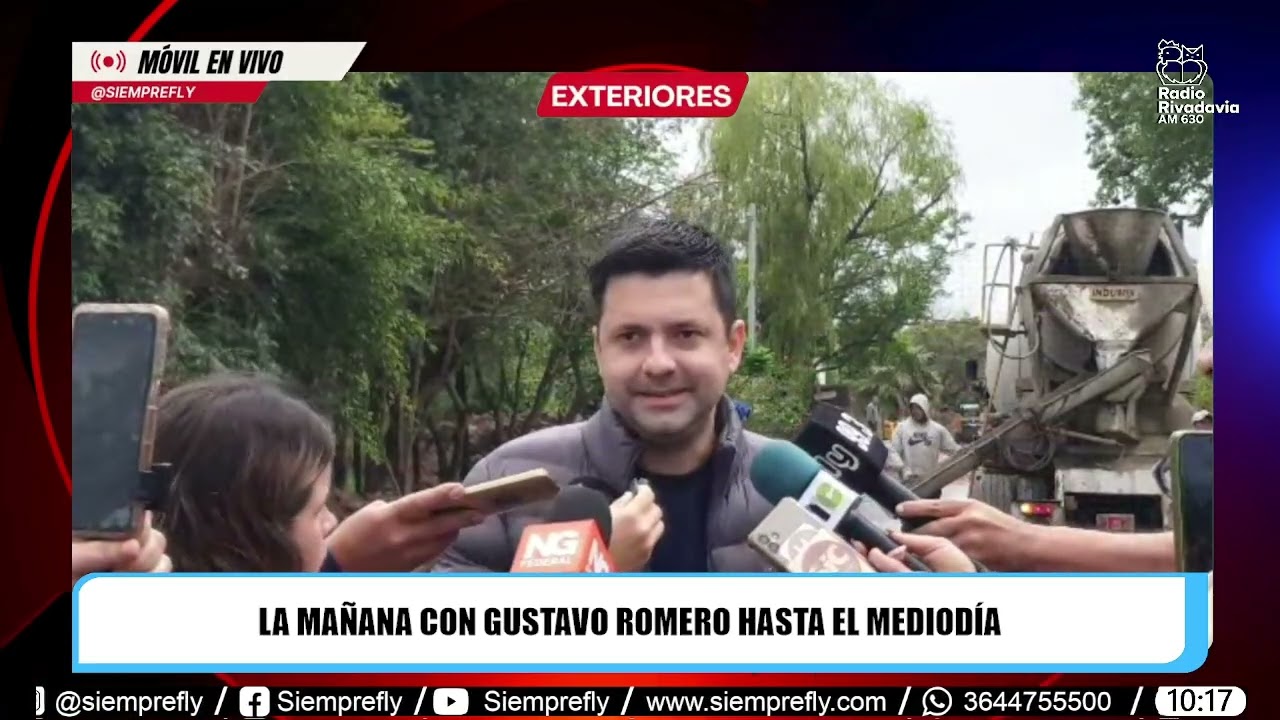 🔴𝗠𝗢́𝗩𝗜𝗟 𝗘𝗡 𝗩𝗜𝗩𝗢┃Más obras para el Barrio Santa Rita