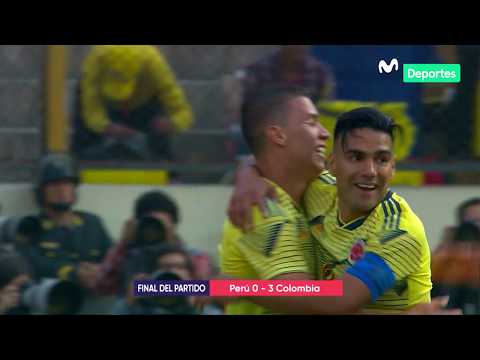 Perú vs. Colombia 0-3| RESUMEN y GOLES del partido amistoso internacional