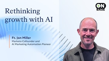 Jon Miller on how AI is breaking and rebuilding B2B go-to-market | OnBase podcast