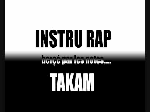 instru rap piano /  HIP-HOP BEAT /  berçé trop près des notes / TAKAM59