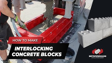 High-quality Steel Moulds for Interlocking Concrete Blocks | BETONMOULDS