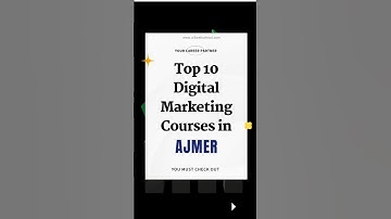 Top 10 Digital Marketing Courses in Ajmer | Digital Marketing Course #shorts  #digitalmarketing