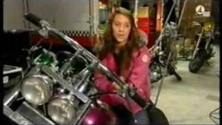 Agnes - at the bikers club