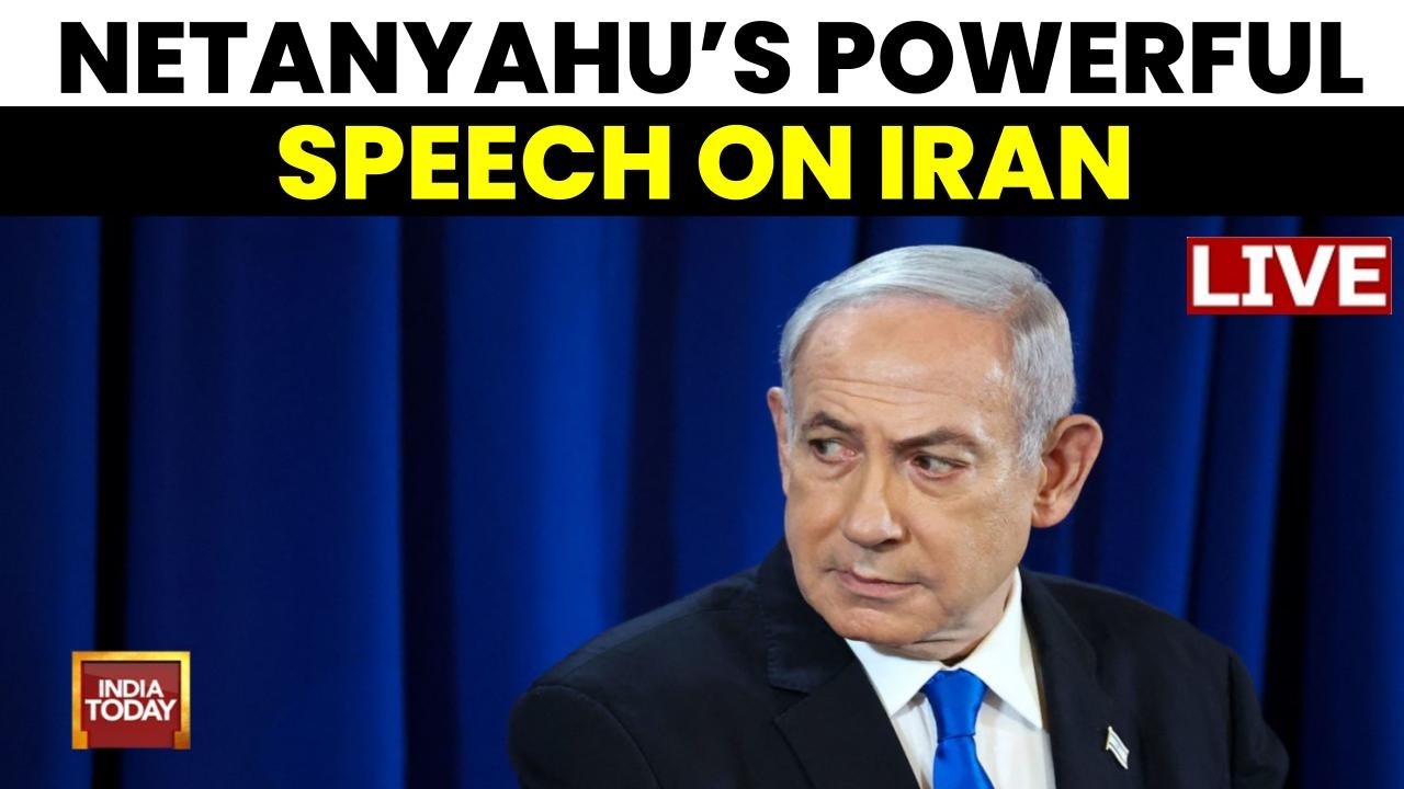 Netanyahu On Iran | Netanyahu speaks at Conference of National Leadership Mission | Israel Vs Iran