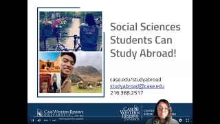 Study Abroad as a CWRU Social Science Student