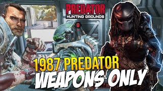 Predator Hunting Grounds PREDATOR 1987 WEAPONS ONLY! "I FOUND A SECRET ROOM?!"