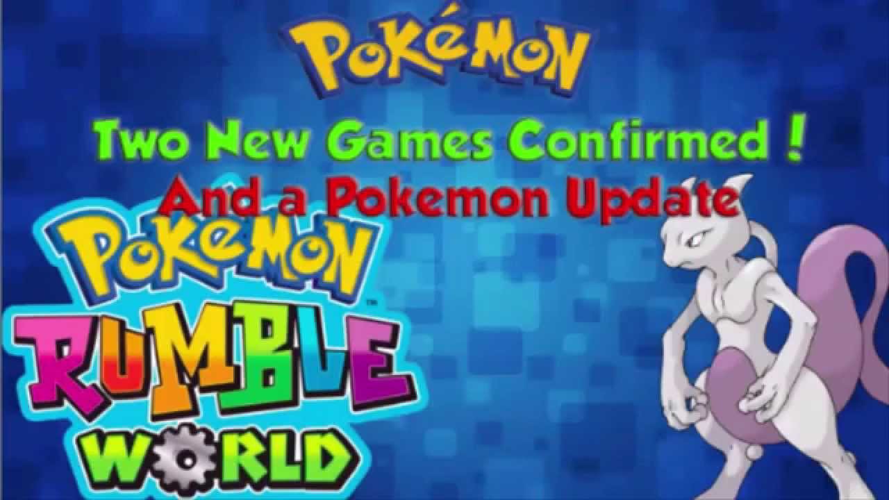 Two New Pokemon Games Confirmed!+New Pokemon ORAS Update!