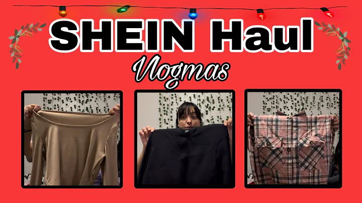 SHEIN Haul | #vlogmas 2022 Day 5