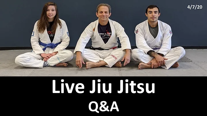 Jiu Jitsu Live Q & A 4/07/20 Mark Cukro and Bailey...