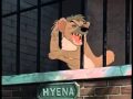 Hyena laughing in Lady and The Tramp